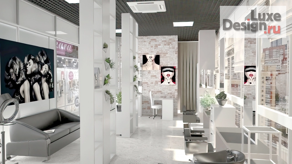 Дизайн интерьера салона красоты "Салон красоты" (фото 3)