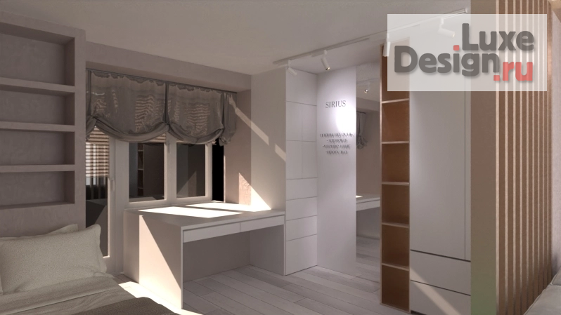 Дизайн интерьера комнаты "Комната" (фото 4)