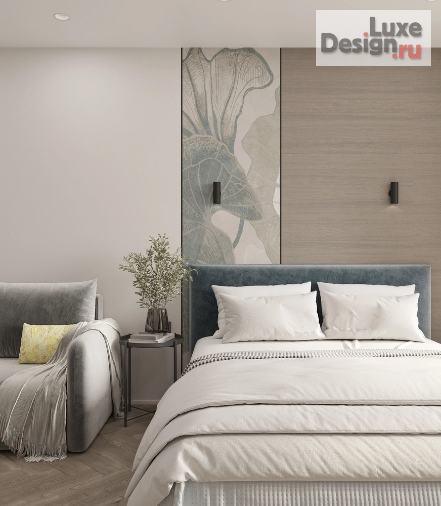 Дизайн интерьера квартиры студии "Интерьер квартиры в аренду г.Хабаровск " (фото 2)