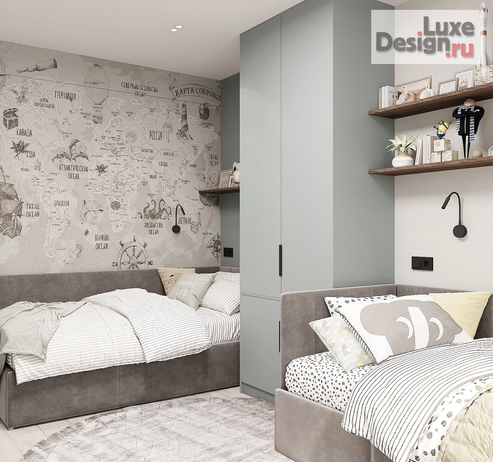 Дизайн интерьера трехкомнатной квартиры "Квартира ЖК Березки " (фото 8)