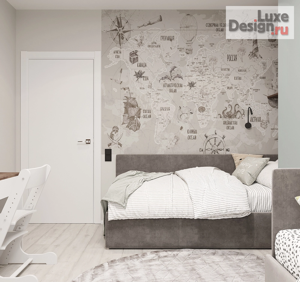 Дизайн интерьера трехкомнатной квартиры "Квартира ЖК Березки " (фото 11)