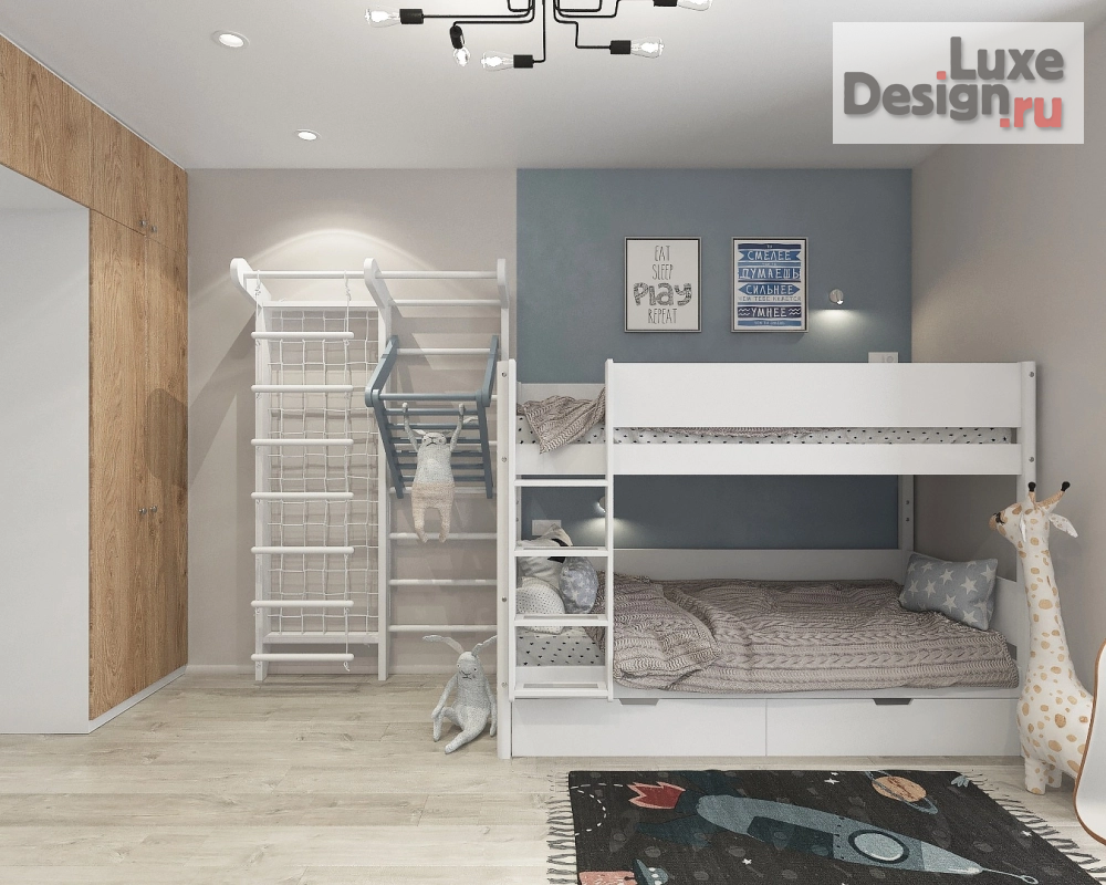 Дизайн интерьера трехкомнатной квартиры "Стильная квартира на Сахалине "ЖК Авангард"" (фото 9)