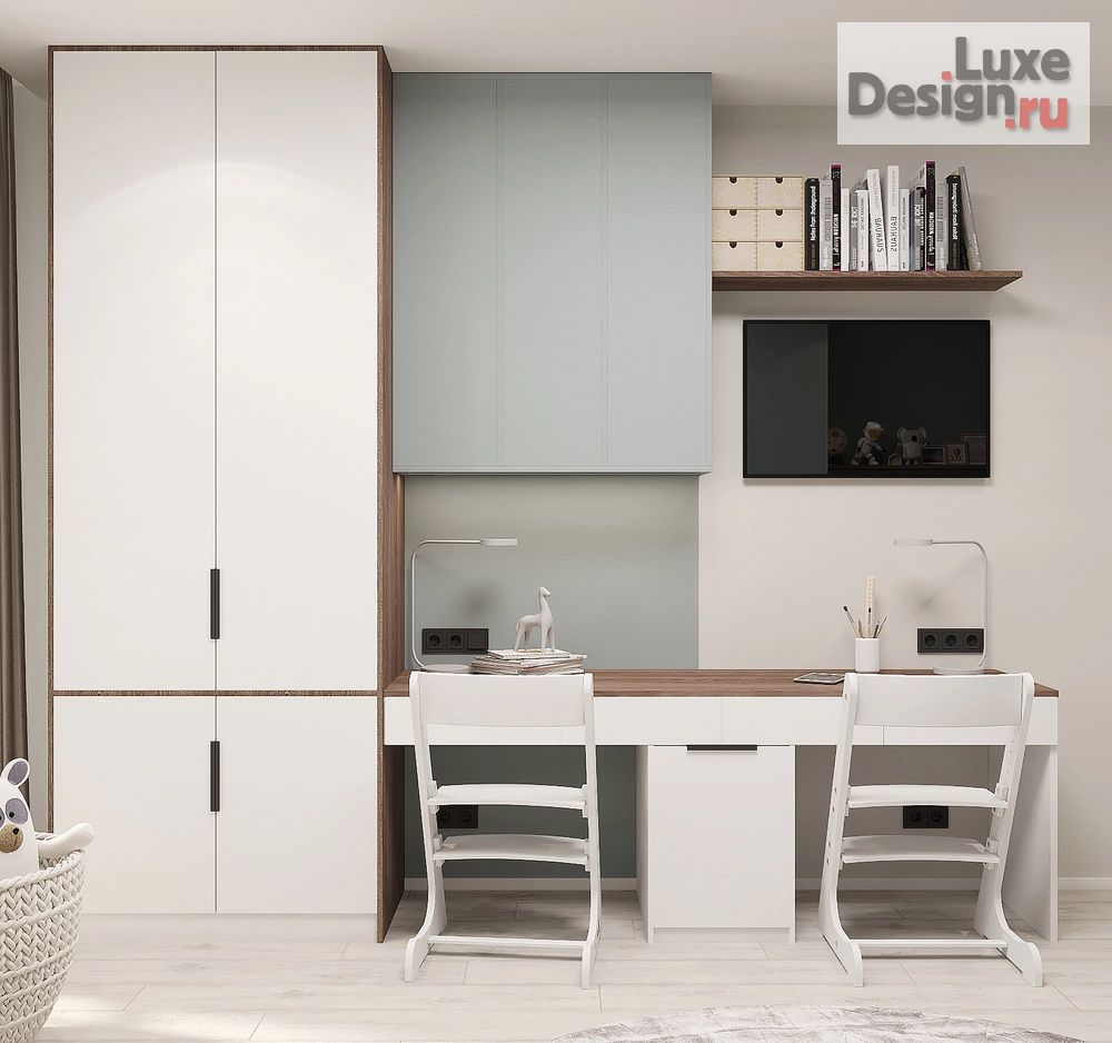 Дизайн интерьера трехкомнатной квартиры "Квартира ЖК Березки " (фото 12)