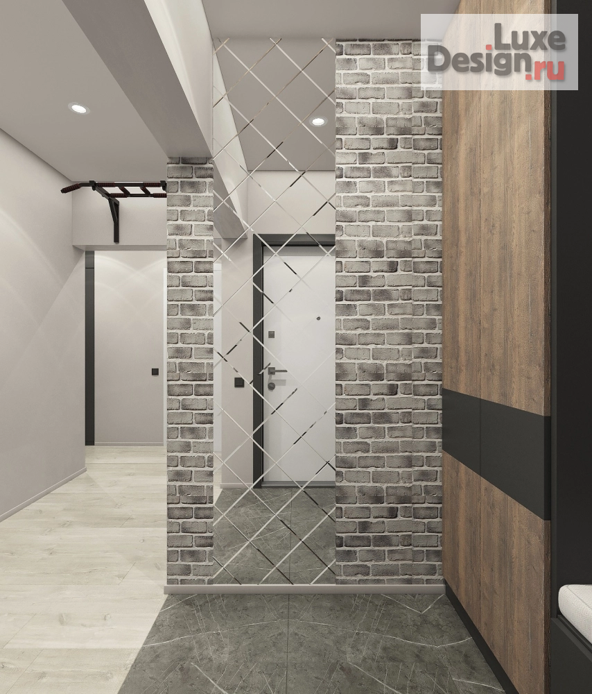 Дизайн интерьера трехкомнатной квартиры "Стильная квартира на Сахалине "ЖК Авангард"" (фото 12)