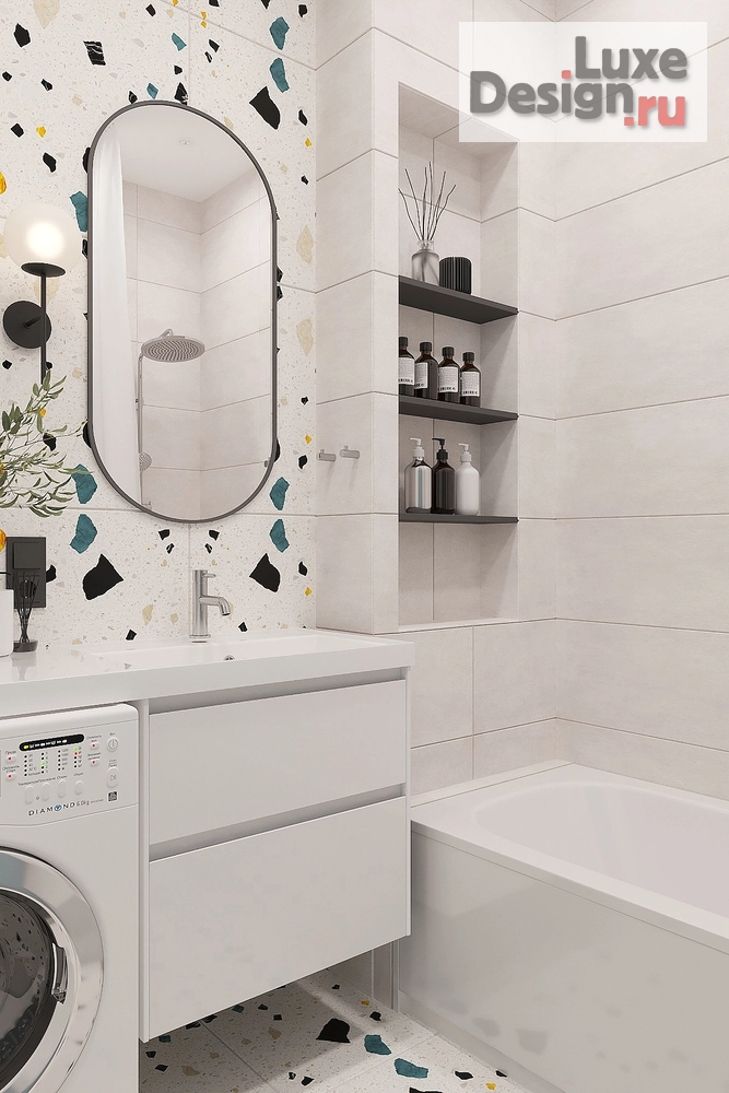 Дизайн интерьера квартиры студии "Интерьер "Море рядом"" (фото 12)