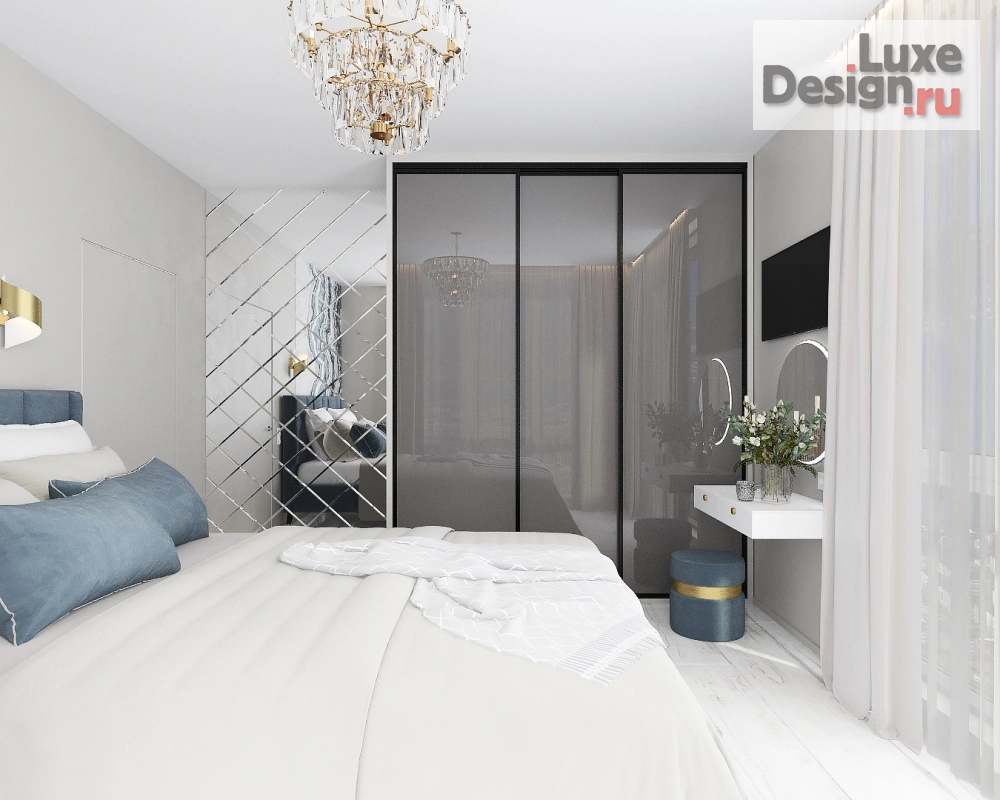 Дизайн интерьера квартиры ""Девичий уголок на берегу моря" г.Новороссийск" (фото 16)