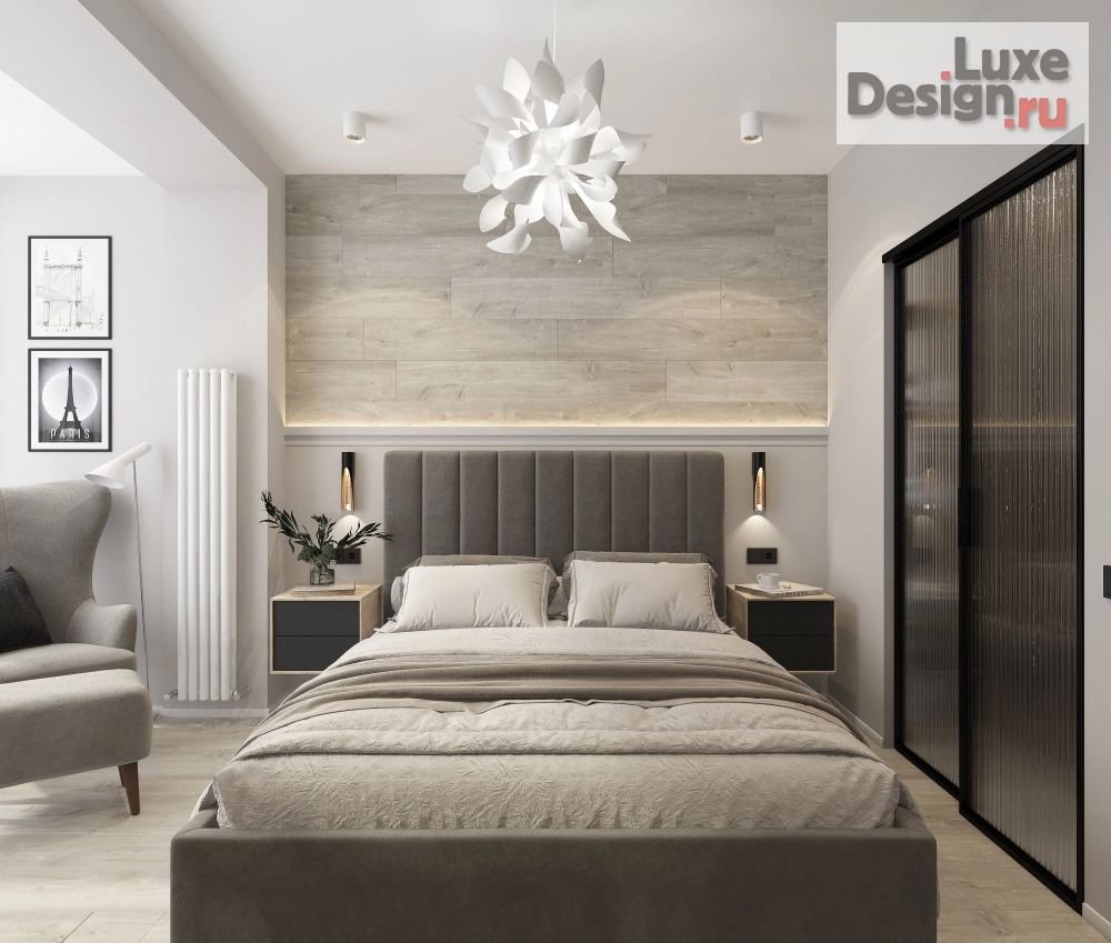 Дизайн интерьера трехкомнатной квартиры "Стильная квартира на Сахалине "ЖК Авангард"" (фото 20)