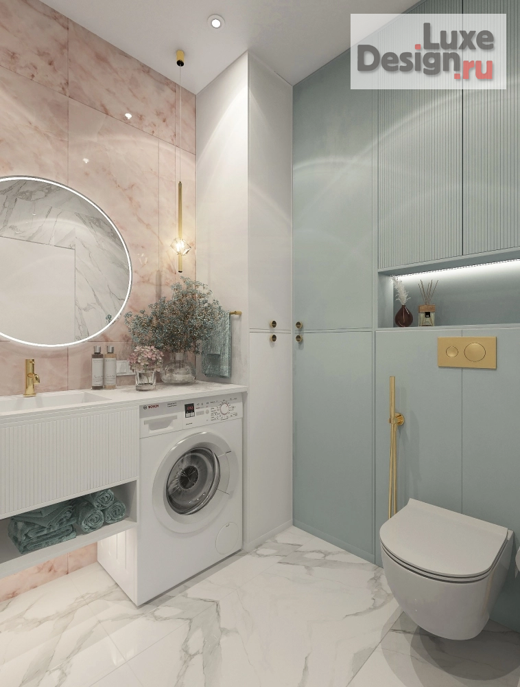 Дизайн интерьера квартиры ""Девичий уголок на берегу моря" г.Новороссийск" (фото 22)