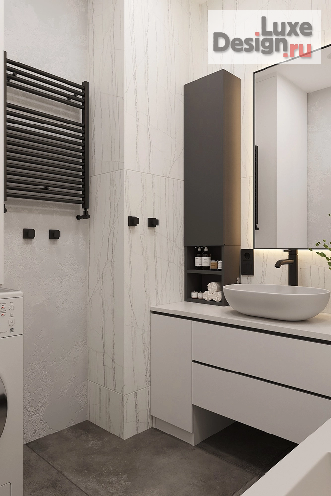 Дизайн интерьера трехкомнатной квартиры "Квартира ЖК Березки " (фото 19)