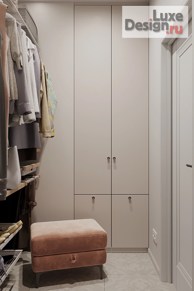 Дизайн интерьера трехкомнатной квартиры "Светлая квартира в современном ЖК" (фото 23)