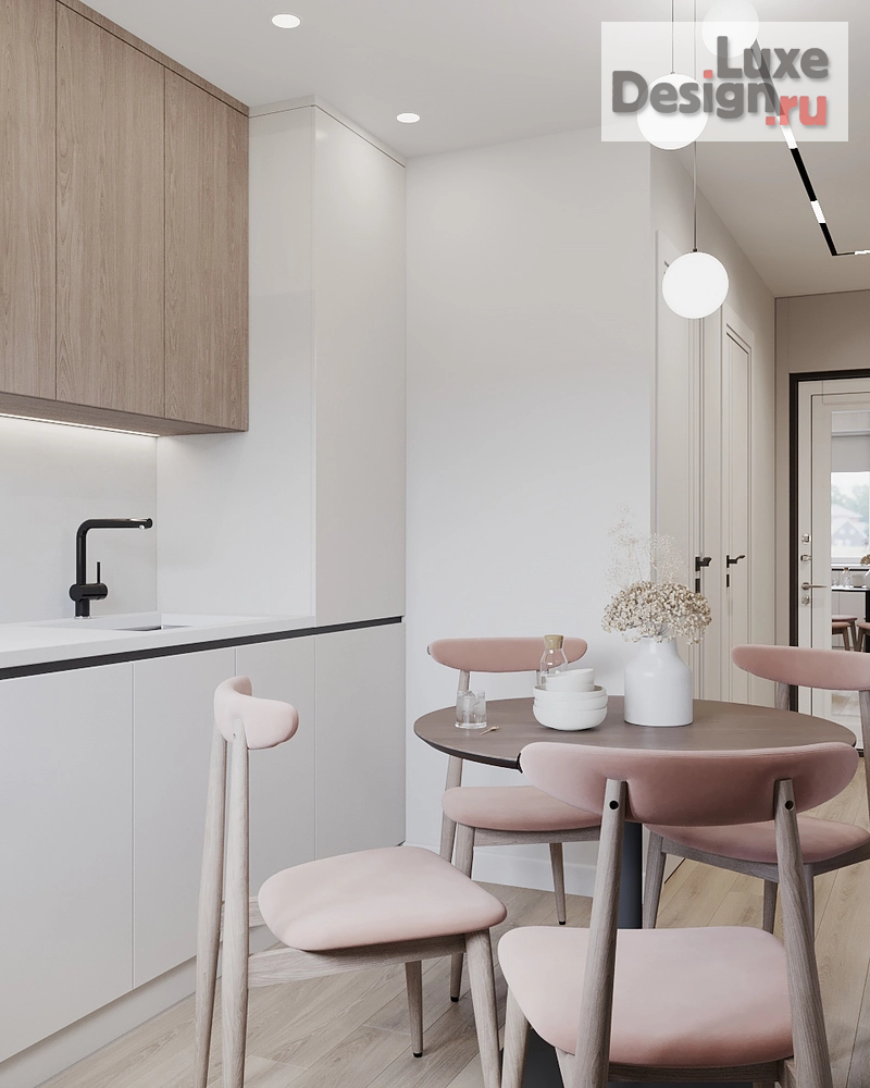 Дизайн интерьера трехкомнатной квартиры "Проект трёхкомнатной квартиры" (фото 10)