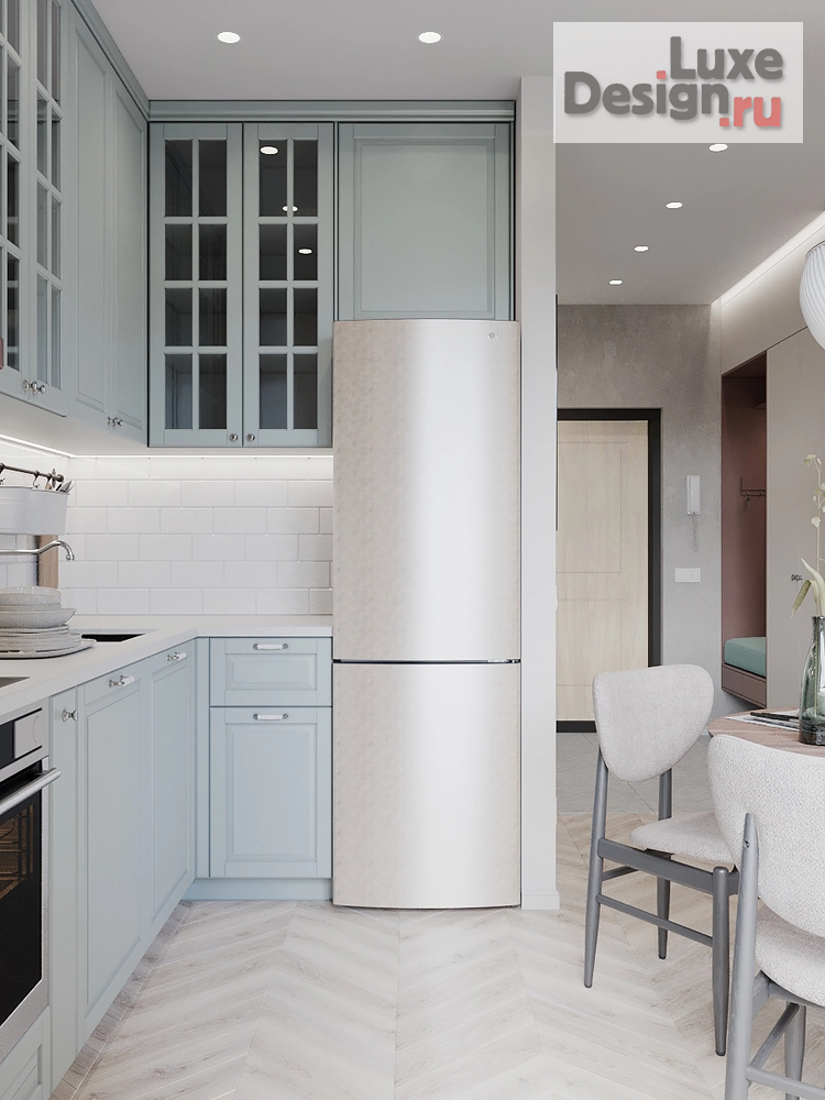 Дизайн интерьера трехкомнатной квартиры "Светлая квартира в современном ЖК" (фото 5)