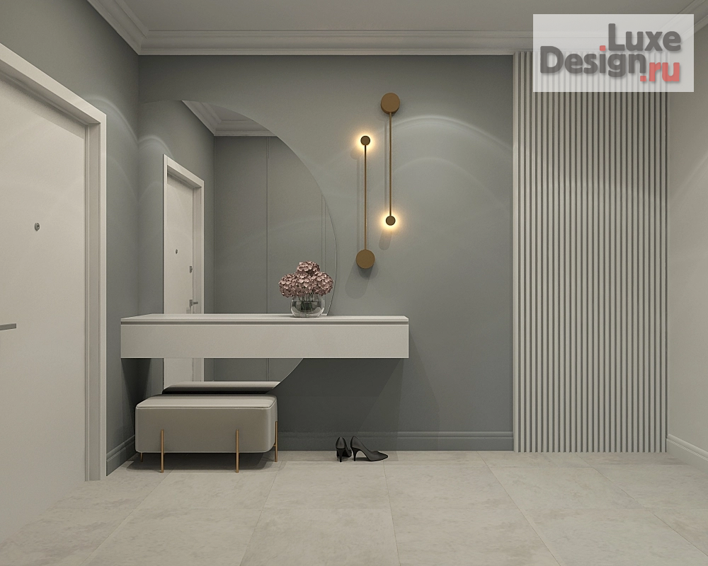 Дизайн интерьера двухкомнатной квартиры "Квартира для молодой пары" (фото 10)