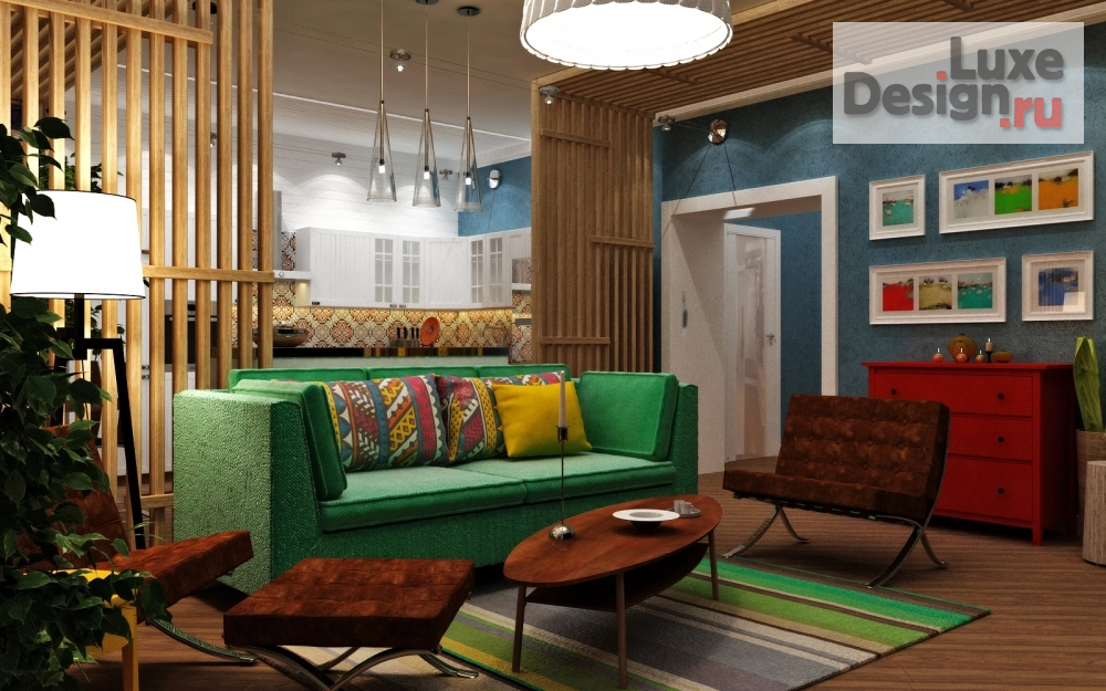 Дизайн интерьера квартиры "Проект квартиры 110 кв.м." (фото 2)