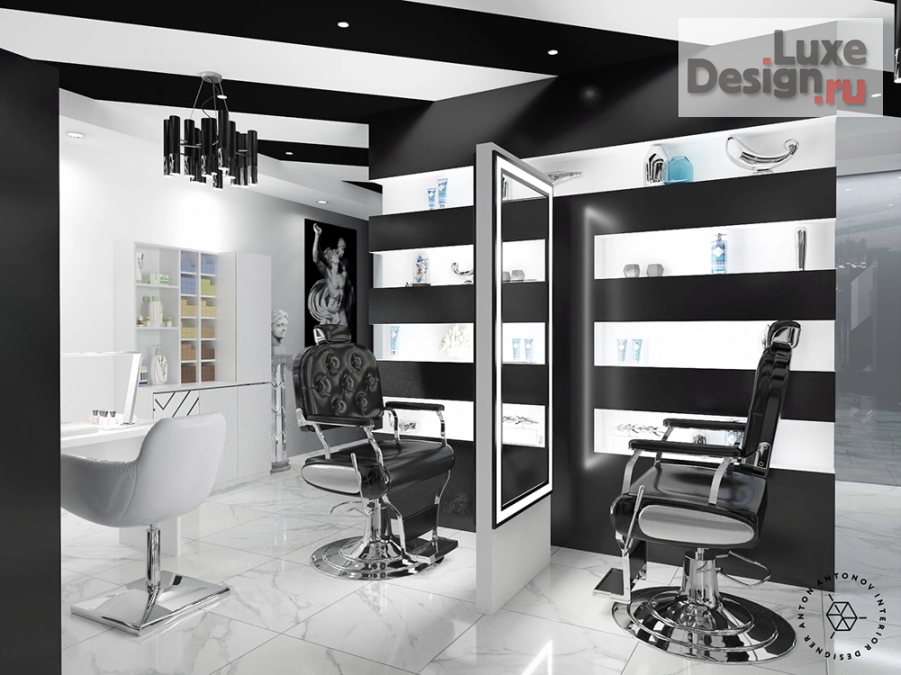 Дизайн интерьера салона красоты "Студия красоты "Сафит" в г. Москва" (фото 9)