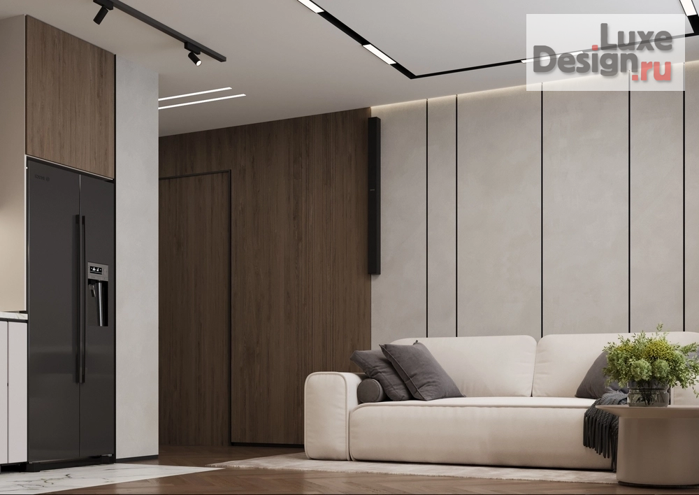 Дизайн интерьера трехкомнатной квартиры "Квартира ЖК Амурский квартал " (фото 9)