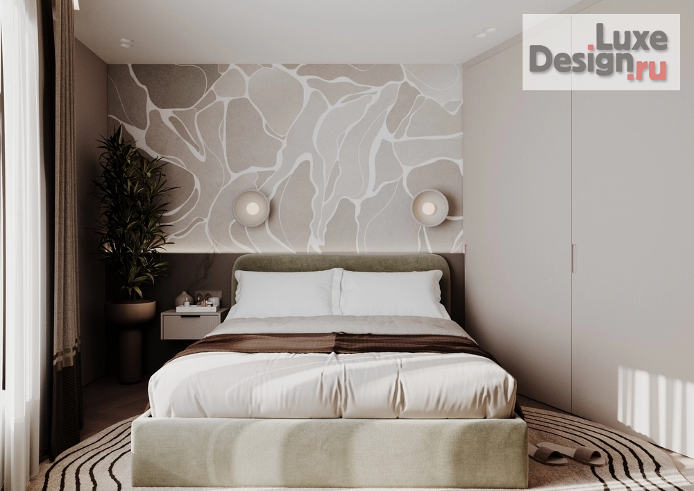 Дизайн интерьера двухкомнатной квартиры "Квартира под сдачу в ЖК Культура Классика . 44,3 кв.м" (фото 12)