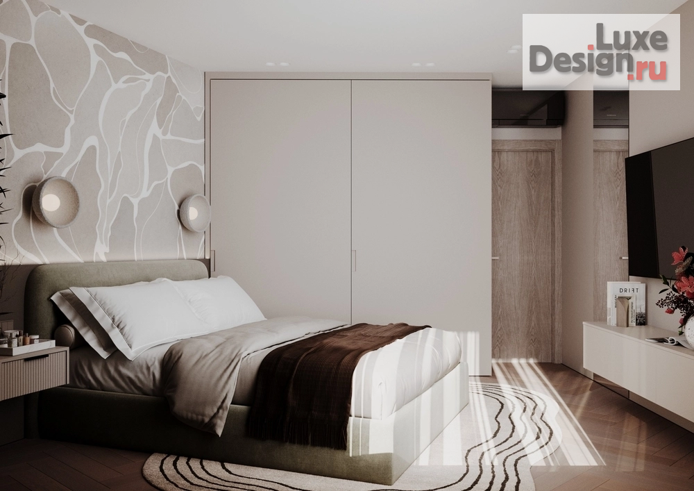 Дизайн интерьера двухкомнатной квартиры "Квартира под сдачу в ЖК Культура Классика . 44,3 кв.м" (фото 13)