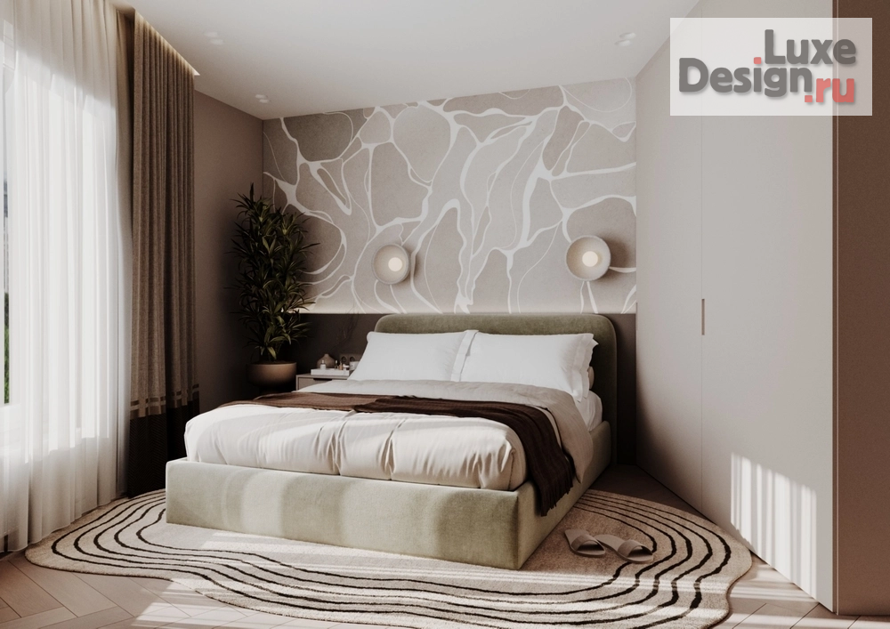 Дизайн интерьера двухкомнатной квартиры "Квартира под сдачу в ЖК Культура Классика . 44,3 кв.м" (фото 15)