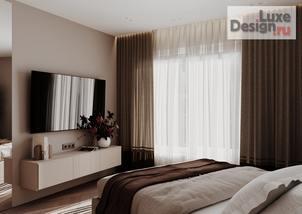 Дизайн интерьера двухкомнатной квартиры "Квартира под сдачу в ЖК Культура Классика . 44,3 кв.м" (фото 16)