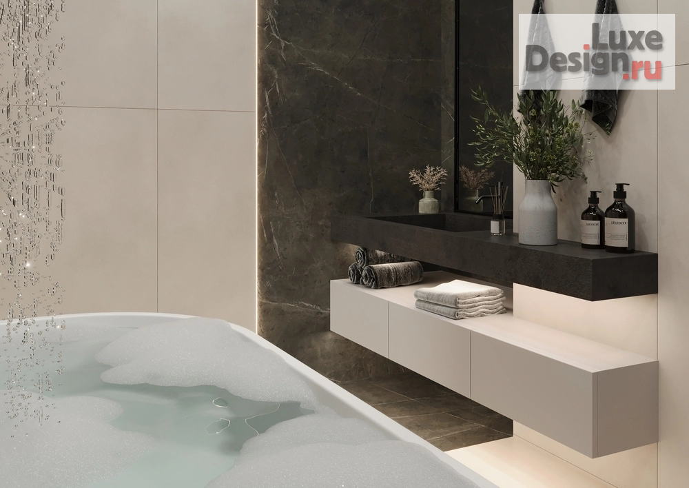 Дизайн интерьера трехкомнатной квартиры "Квартира ЖК Амурский квартал " (фото 14)