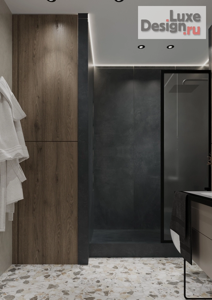 Дизайн интерьера двухкомнатной квартиры "Дизайн интерьера квартиры ЖК Грин" (фото 11)