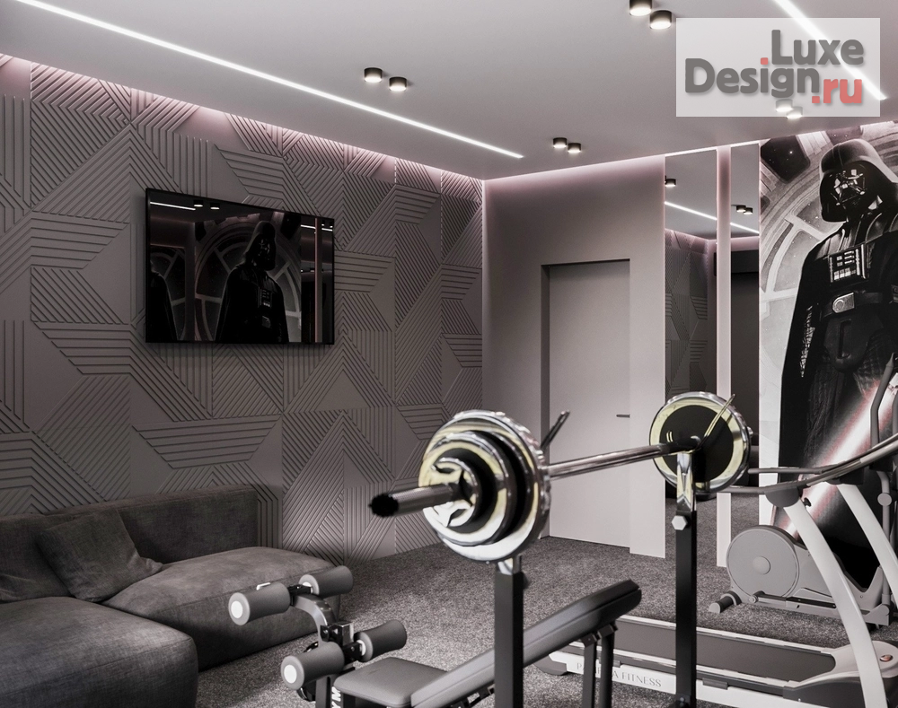 Дизайн интерьера коттеджа "Представляем вашему вниманию двухэтажный коттедж/" (фото 63)