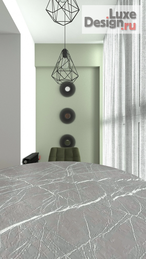 Дизайн интерьера однокомнатной квартиры "Квартира по ул. Шеронова" (фото 8)