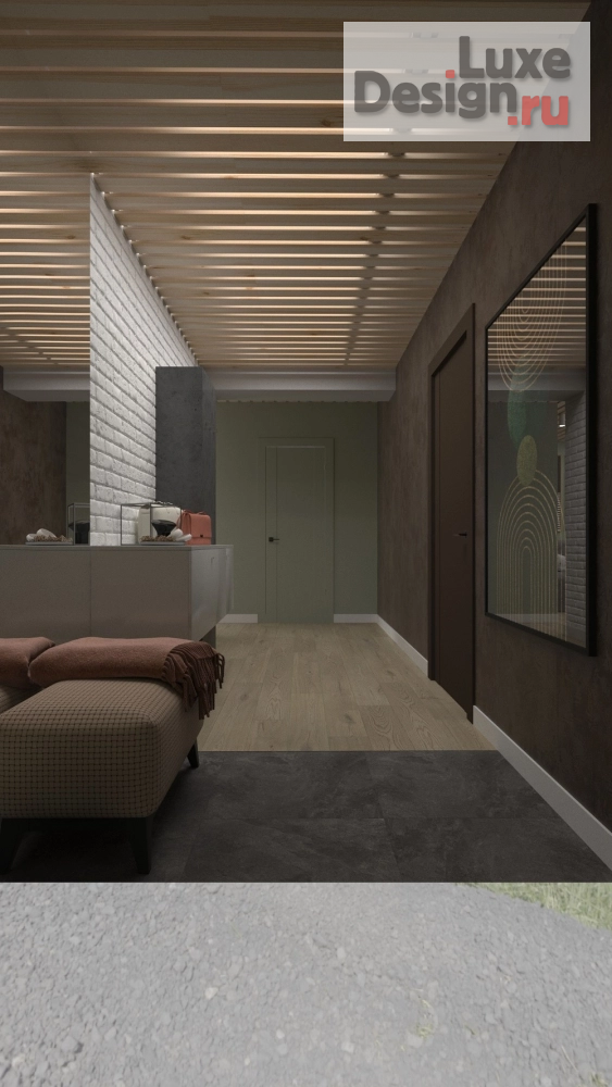 Дизайн интерьера однокомнатной квартиры "Квартира по ул. Шеронова" (фото 2)