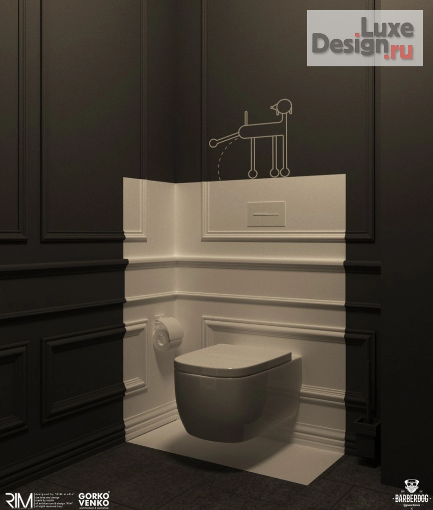 Дизайн интерьера клуба "Проект барбер салона для собак "BARBERDOG" в г. Хабаровске " (фото 9)