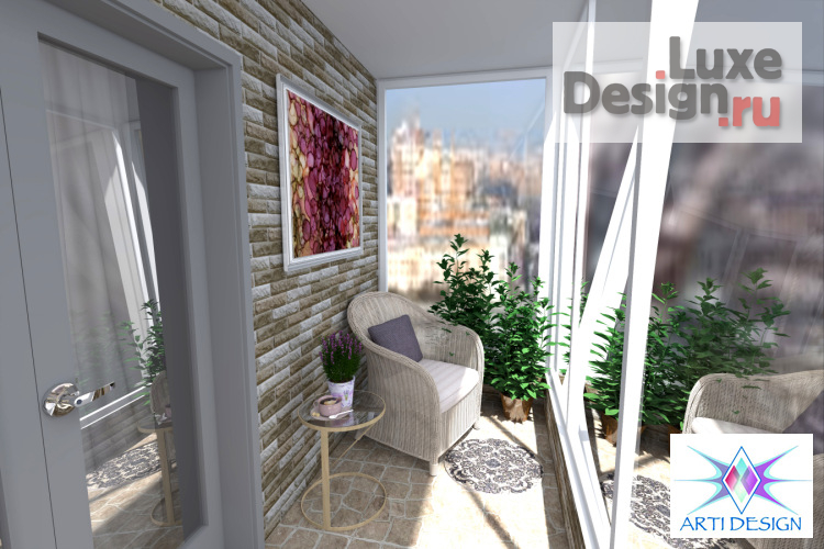 Дизайн интерьера трехкомнатной квартиры "Проект 3-х комнатной квартиры" (фото 13)