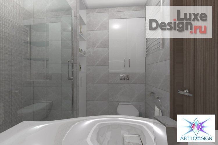 Дизайн интерьера трехкомнатной квартиры "Проект 3-х комнатной квартиры" (фото 14)