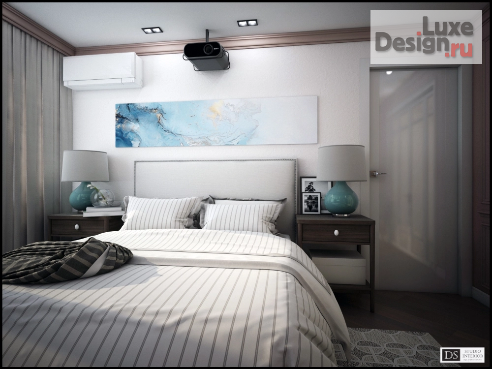Дизайн интерьера спальни "Дизайн интерьера квартиры" (фото 1)
