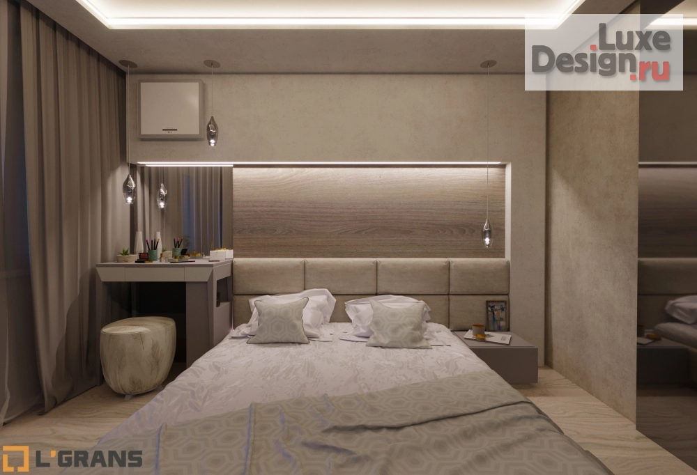 Дизайн интерьера трехкомнатной квартиры "Дизайн интерьера 3к. квартиры 71 кв.м. по ул. Краснореченская, 163 г. Хабаровск." (фото 14)