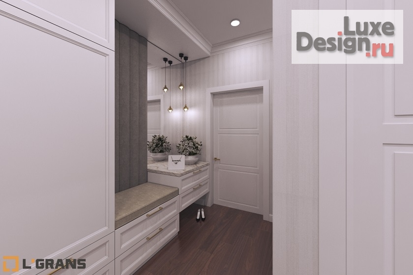 Дизайн интерьера коттеджа "Дизайн интерьера 1 этажа коттеджа в п. Ракитное " (фото 15)