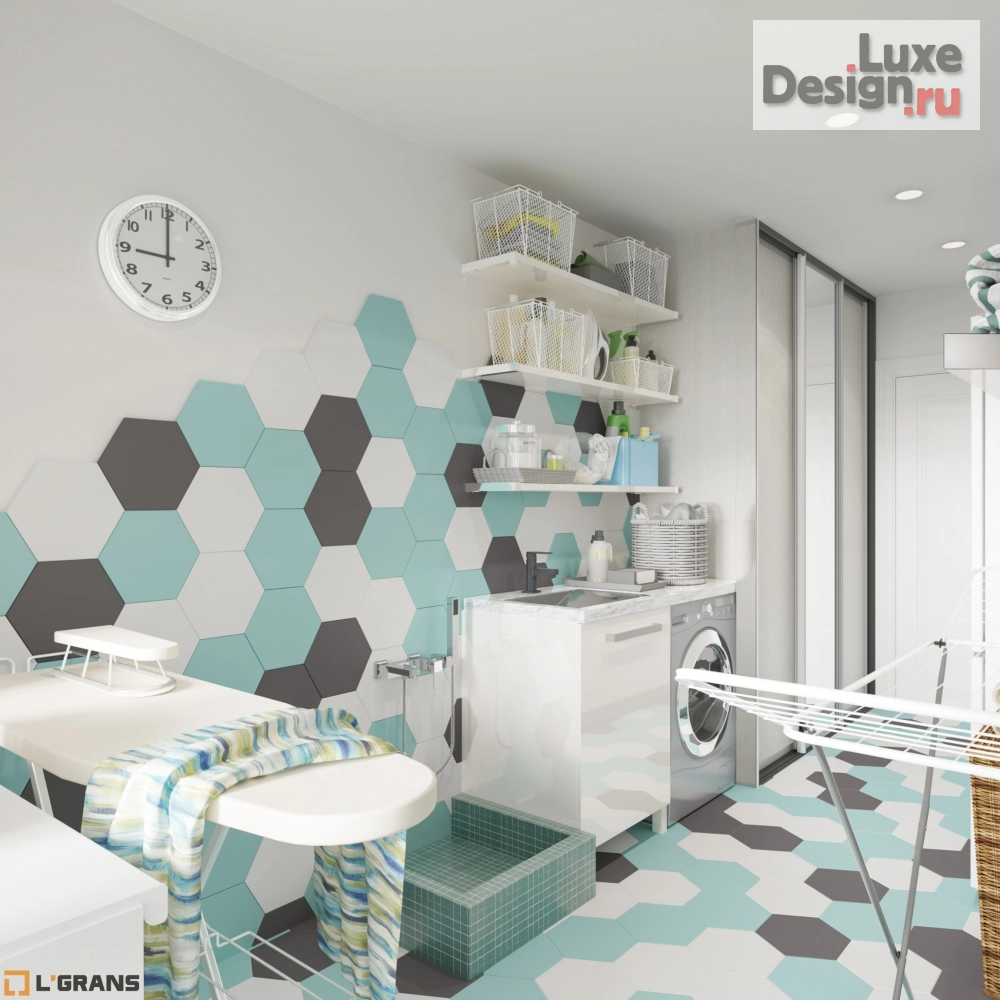 Дизайн интерьера четырехкомнатной квартиры "Дизайн проект интерьера квартиры по улице Льва Толстого в Хабаровске" (фото 17)