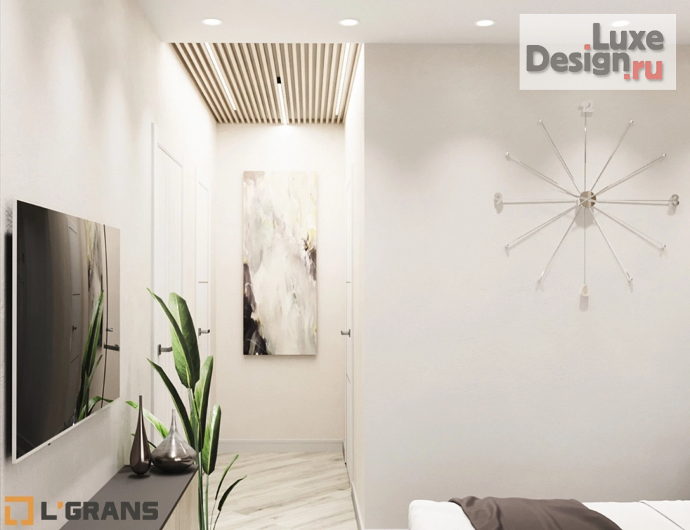 Дизайн интерьера таунхауса "Дизайн интерьера 2х уровневой квартиры в ЖК Greenville" (фото 6)