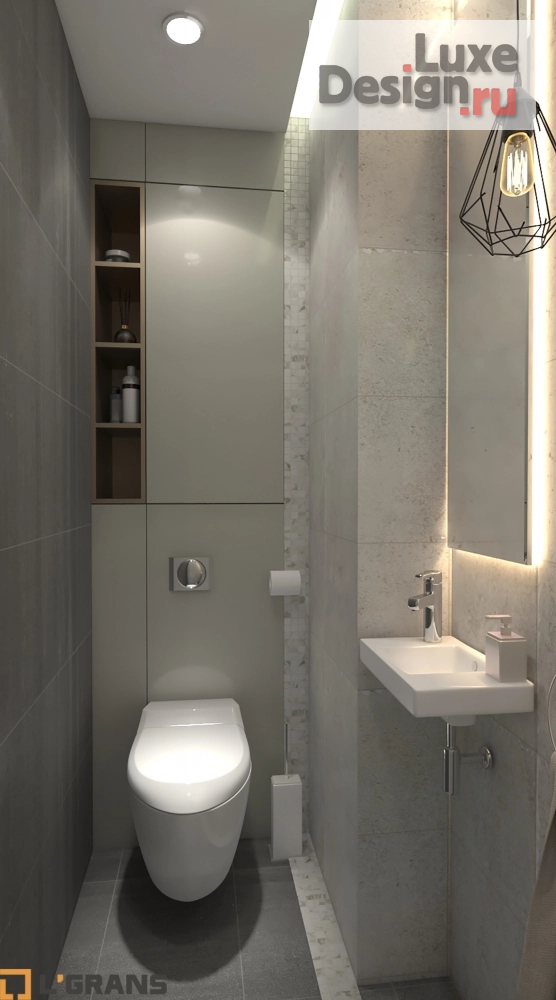 Дизайн интерьера трехкомнатной квартиры "Дизайн интерьера 3к квартиры в ЖК Корф" (фото 9)