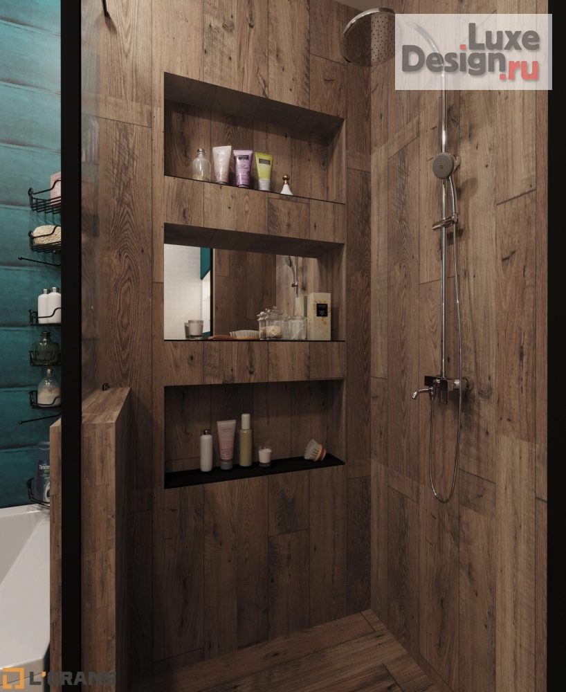 Дизайн интерьера комнаты "Дизайн проект 3х помещений в квартире по ул. Краснореченская, 163" (фото 4)